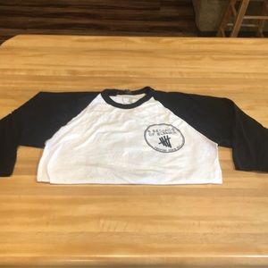 5SOS official merch: Michael Clifford baseball tee